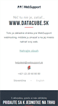 Mobile Screenshot of datacube.sk