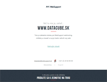 Tablet Screenshot of datacube.sk